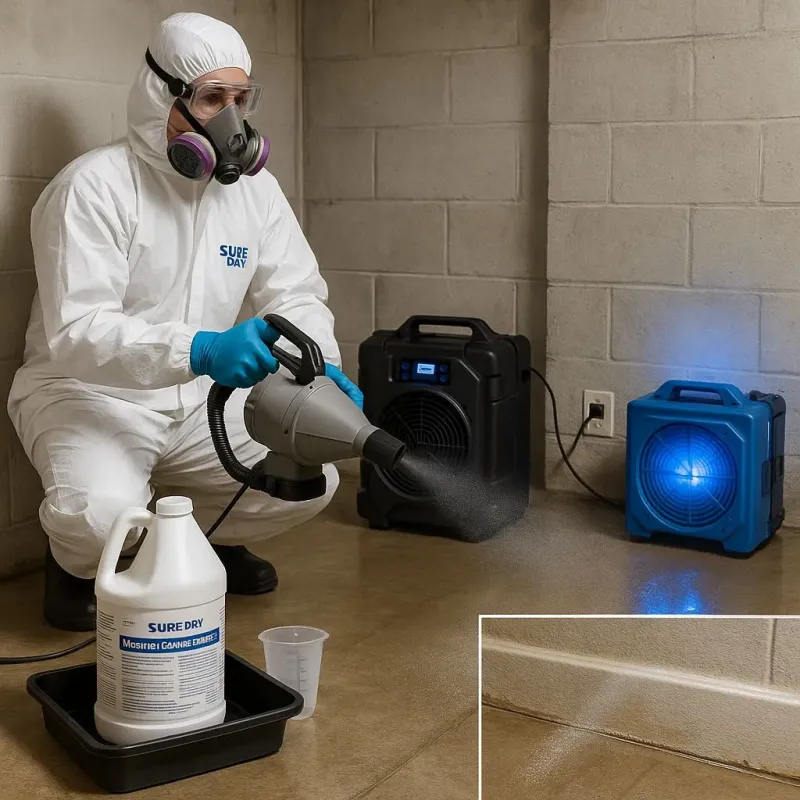 Sanitization and Odor Removal process in Glasgow Village, MO