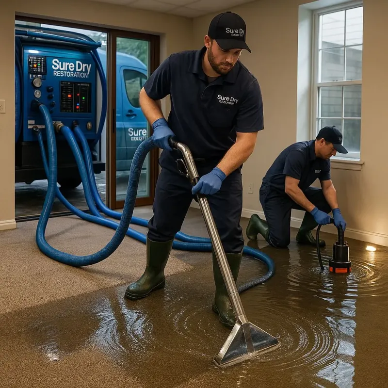 Water Extraction and Removal process in Glasgow Village, MO